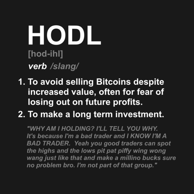 hodle on crypto