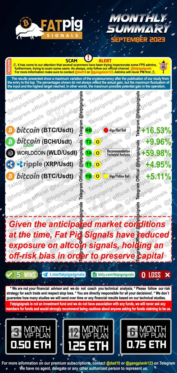 Fat pig signals september results