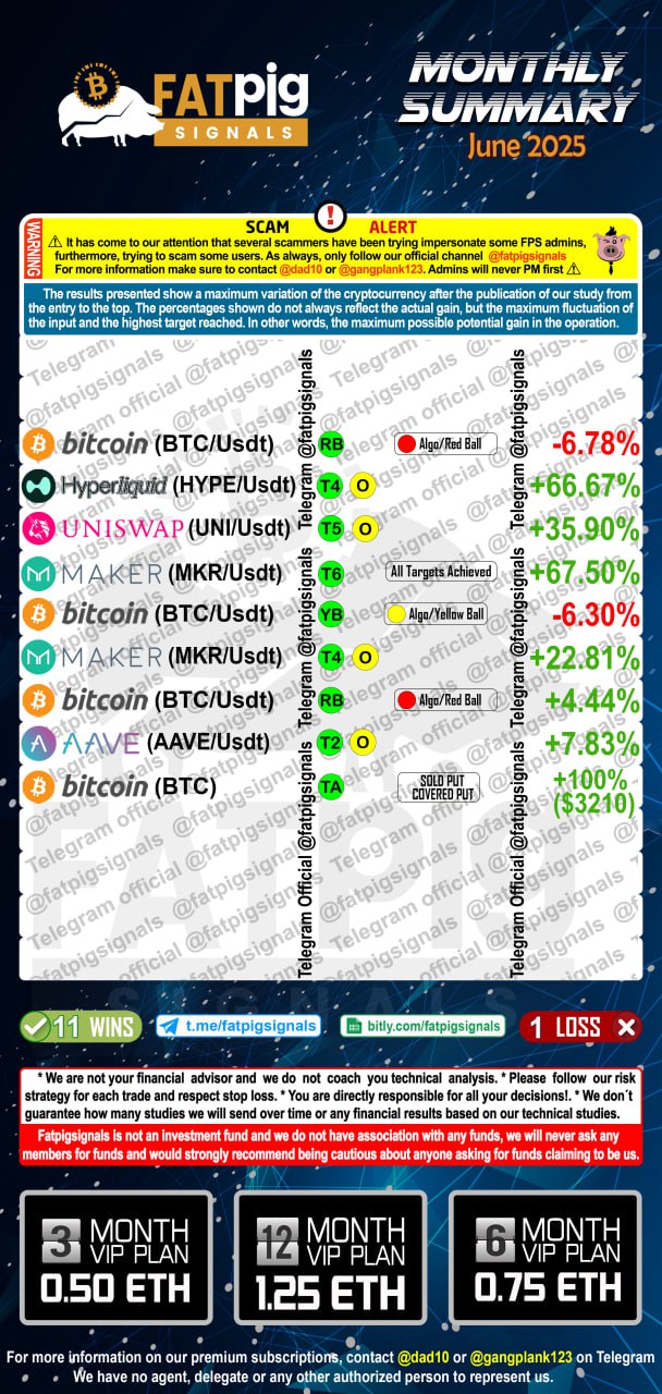 Fat Pig Signals June 2025 Results